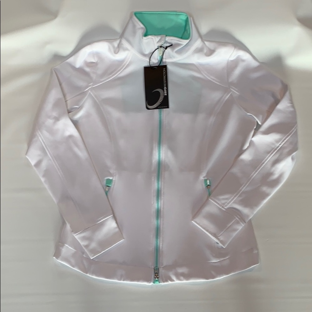 Women’s golf full zip jacket